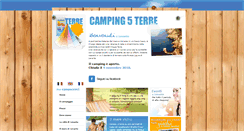 Desktop Screenshot of campingcinqueterre.it